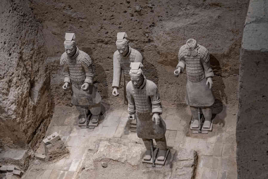 China - Xi'an 028 - mausoleo de Qin Shi Huang - Guerreros de Terracota